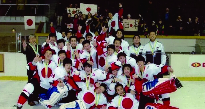 世代別・世界選手権日本代表時の写真
